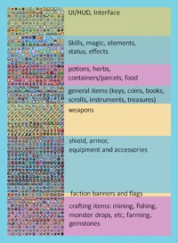 1000+ Fantasy RPG Icons