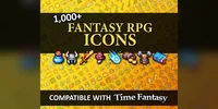 1000+ Fantasy RPG Icons