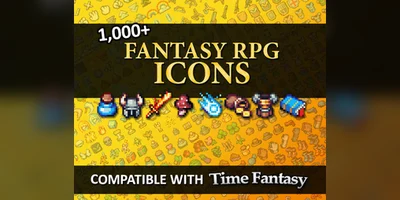 1000+ Fantasy RPG Icons