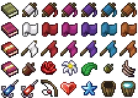 16x16 Pixel Art Item Icons