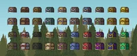 20+ Pixel Art Chests - Набор сундуков в пиксельном стиле