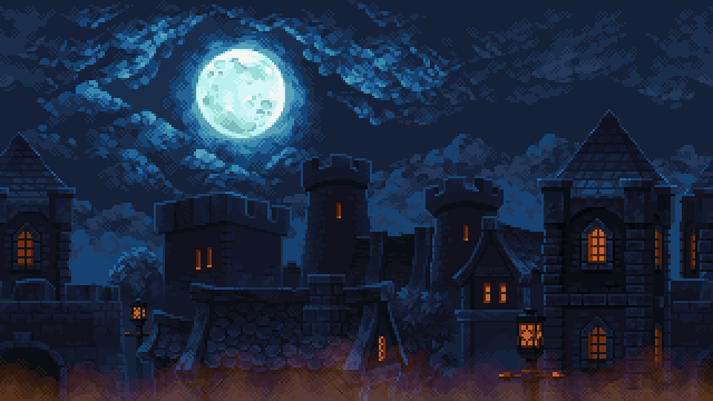 2D Environment Platformer Asset Pack: Castle of Despair