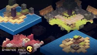 2D Isometric Tileset: Starter Pack