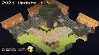 2D Isometric Tileset: Starter Pack