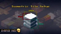 2D Isometric Tileset: Starter Pack