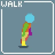 2D Pixel Art Character Template Asset Pack