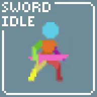 2D Pixel Art Character Template Asset Pack
