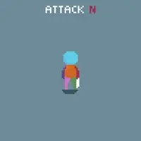 2D Pixel Art Top-Down Character Template (3/4 perspective)