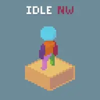 2D Pixel Art Top-Down Character Template (3/4 perspective)