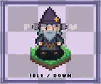 32x32 Top-Down Character Animation Pack