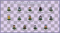 32x32 Top-Down Character Animation Pack