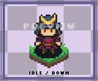 32x32 Top-Down Character Animation Pack