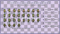 32x32 Top-Down Character Animation Pack