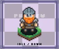 32x32 Top-Down Character Animation Pack