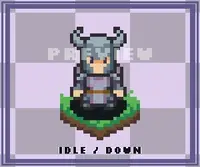 32x32 Top-Down Character Animation Pack