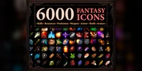 6000 Fantasy Icons