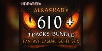 610+ Tracks Mega Music Bundle No AI