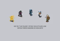 Конструктор персонажей 2D - Фэнтези Character Creator 2D - Fantasy