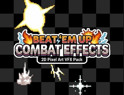 Combat Effects 1 – 2D Pixel Art VFX Pack