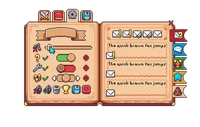 Симпатичный фэнтези UI asset pack