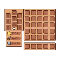 Симпатичный фэнтези UI asset pack