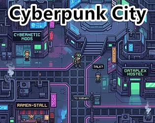 Cyberpunk City Tileset - Pixel Art Asset Pack