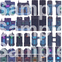 Cyberpunk City Tileset - Pixel Art Asset Pack