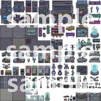Cyberpunk City Tileset - Pixel Art Asset Pack