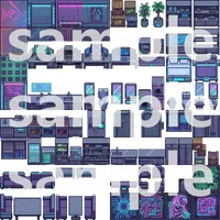 Cyberpunk City Tileset - Pixel Art Asset Pack