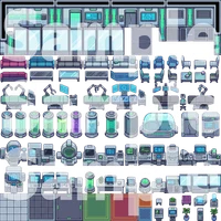 Cyberpunk City Tileset - Pixel Art Asset Pack