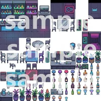 Cyberpunk City Tileset - Pixel Art Asset Pack