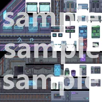 Cyberpunk City Tileset - Pixel Art Asset Pack