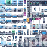 Cyberpunk City Tileset - Pixel Art Asset Pack