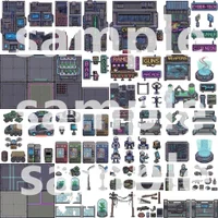 Cyberpunk City Tileset - Pixel Art Asset Pack