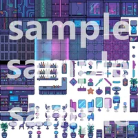 Cyberpunk City Tileset - Pixel Art Asset Pack