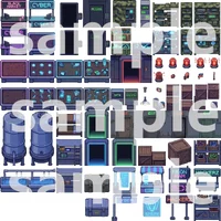 Cyberpunk City Tileset - Pixel Art Asset Pack
