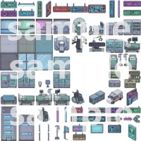 Cyberpunk City Tileset - Pixel Art Asset Pack