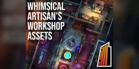 Dungeondraft Whimsical Artisan's Workshop Assets Pack