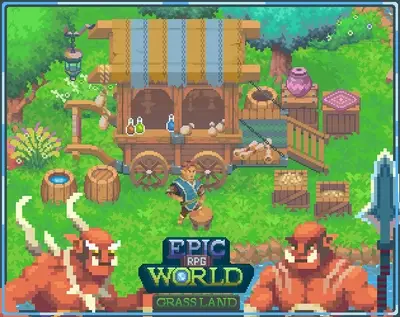 Эпический RPG мир: Травяные земли 2.0