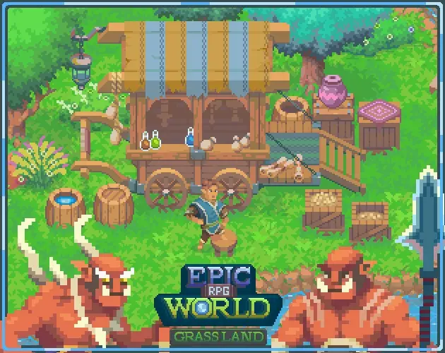 Эпический RPG мир: Травяные земли 2.0