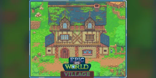 Эпический RPG мир - Деревня