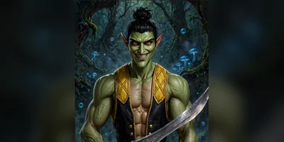 Goblin Warrior / Assassin - Темное фэнтези RPG Персонаж и Арт-пак