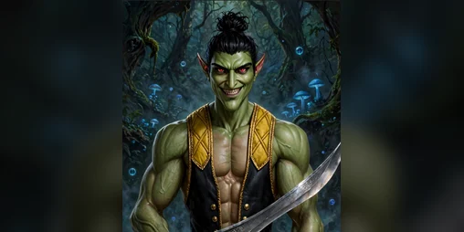 Goblin Warrior / Assassin - Темное фэнтези RPG Персонаж и Арт-пак