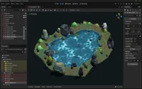 Godot Nature Assets & Terrain Tools Collection