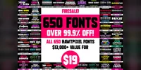 Hawtpixel Font Bundle