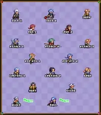HEROES 99 - Полностью анимированный настраиваемый набор RPG персонажей