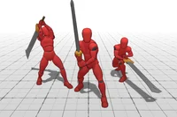 Human Melee Animations