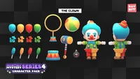 KayKit - Character Pack: Mystery Monthly Series 4