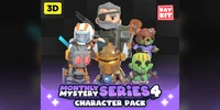 KayKit - Character Pack: Mystery Monthly Series 4
