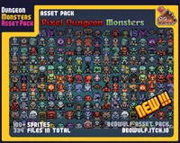 Mini Dungeons Monsters HUGE Pack 16x16
